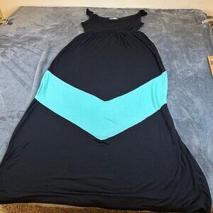 Coveted Clothing Black Maxi Dress